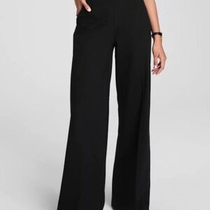 SPANX 2X classic black perfect pant ponte wide leg NWT